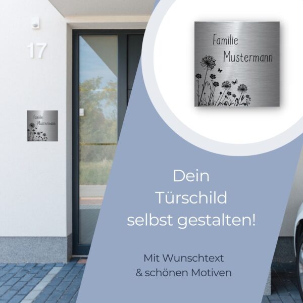 türschild selbst gestalten