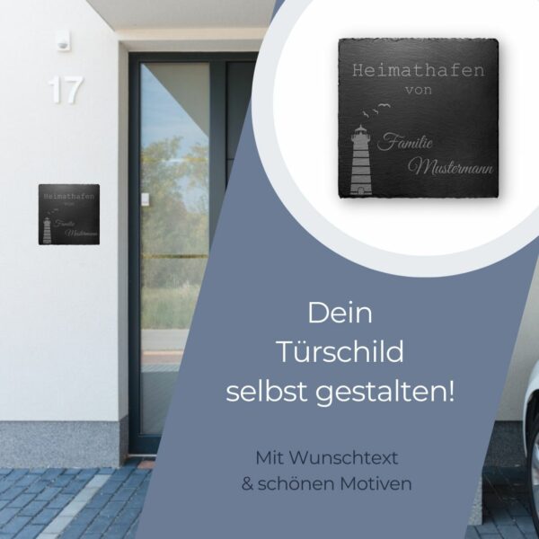 klingelschild für die haustür