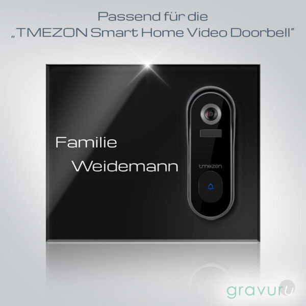 tmezon namensschild mit personalisierte gravur