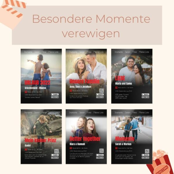 netflix fotogeschenk für partner oder freunde