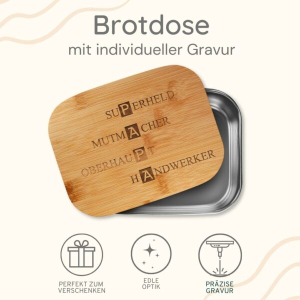 gravierte brotdose als geschenk zum vatertag