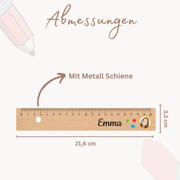 lineal zum messen für schulkinder