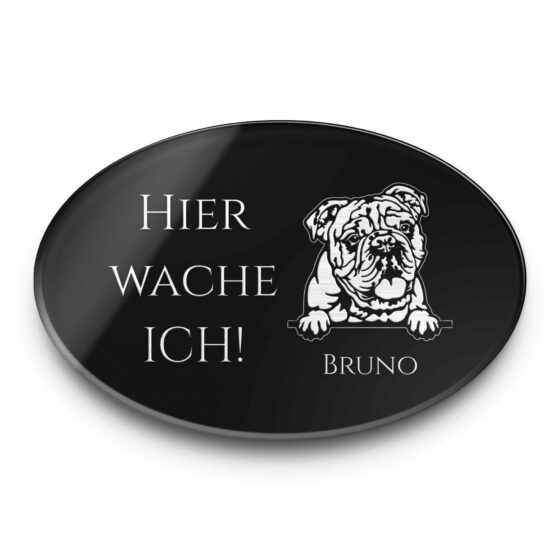 Hinweisschild für Hundebesitzer