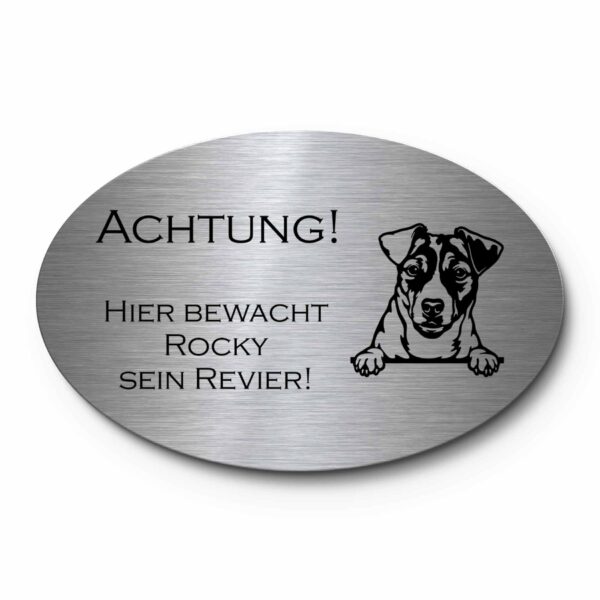 hunde warnschild