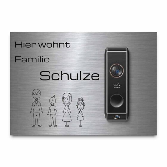 Schild für die Eufy Dual