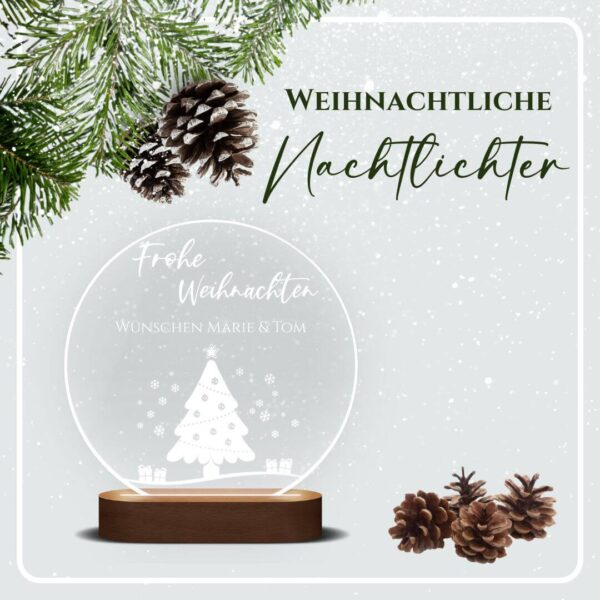 nachtlicht zu weihnachten