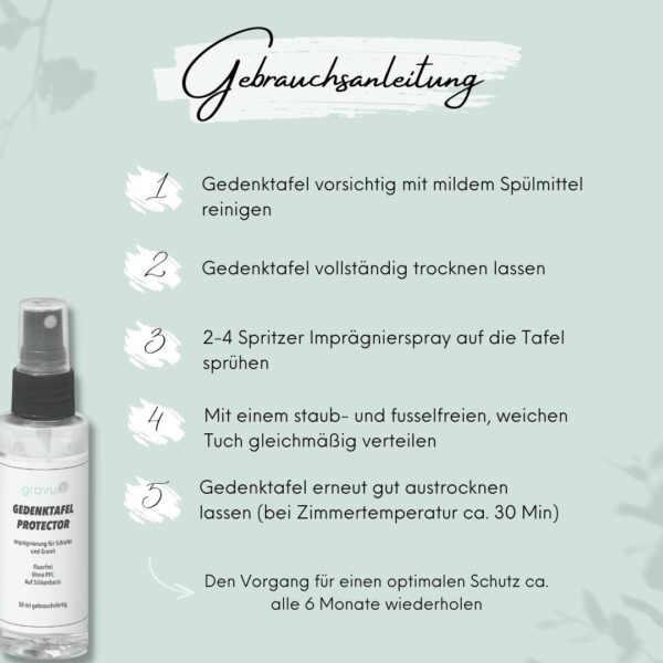 imprägnierspray für schiefer 60 ml